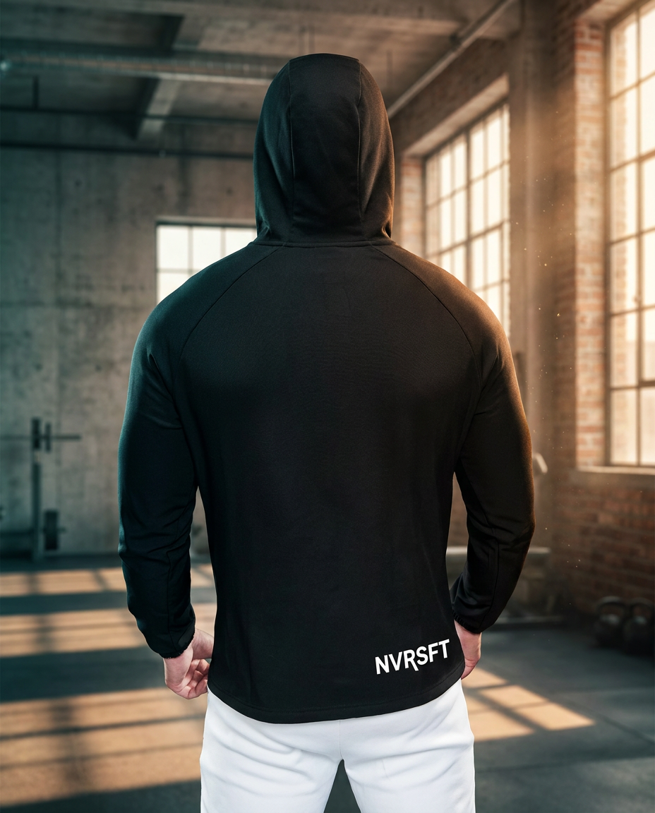 Chamarra Técnica Softshell con Capucha y Forro Polar Resistente al Viento - NVRSFT®