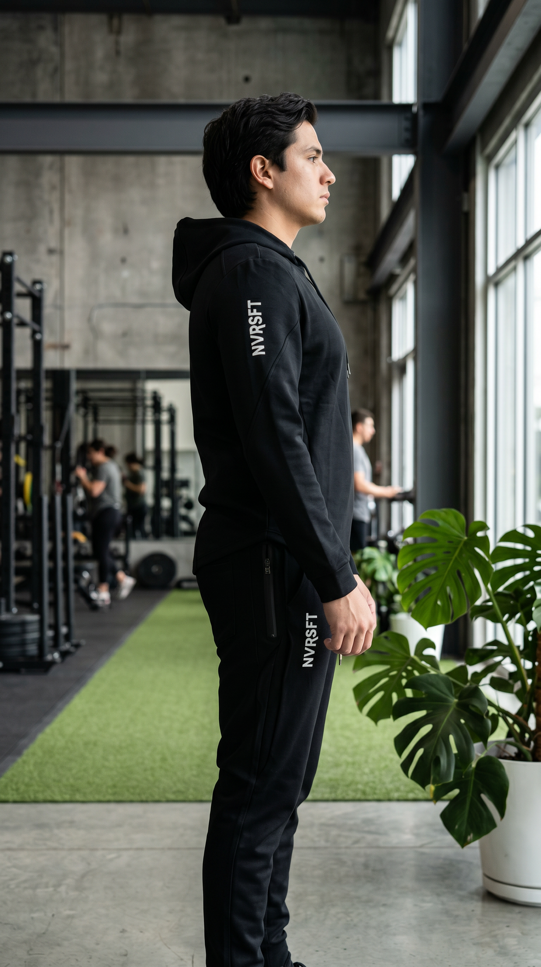 Hoodie deportivo Kore, ajuste muscular y tejido Heat Gear para entrenamiento - 150 TM NVRSFT