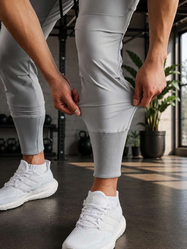 Pantalones deportivos cargo active jogger Stay Cool de rib alto - NVRSFT®