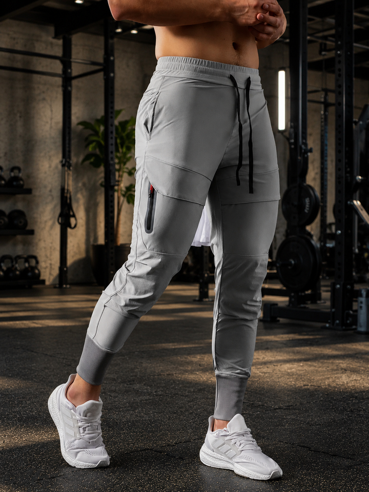 Pantalones deportivos cargo active jogger Stay Cool de rib alto - NVRSFT®