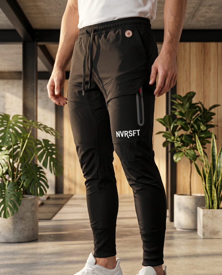 Pantalones deportivos cargo active jogger Stay Cool de rib alto - NVRSFT®