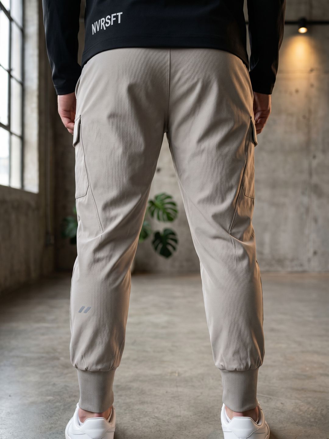 Pantalones deportivos cargo active jogger Stay Cool de rib alto - 150 TP NVRSFT