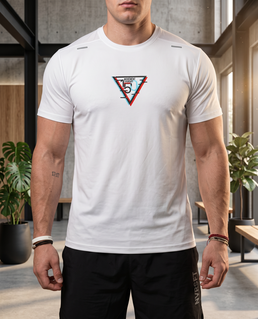 Playera Deportiva de Alta Elasticidad y Secado Rápido 150 Therapy Movement Edition - NVRSFT®