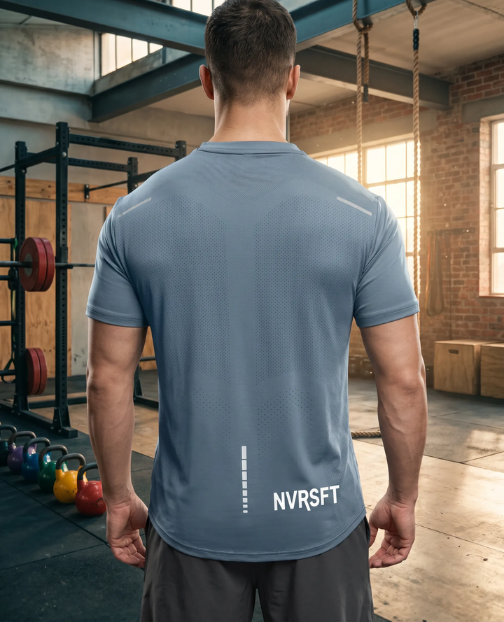 Playera Deportiva de Alta Elasticidad y Secado Rápido - NVRSFT®