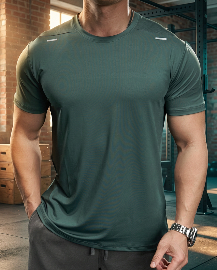 Playera Deportiva de Alta Elasticidad y Secado Rápido - NVRSFT®