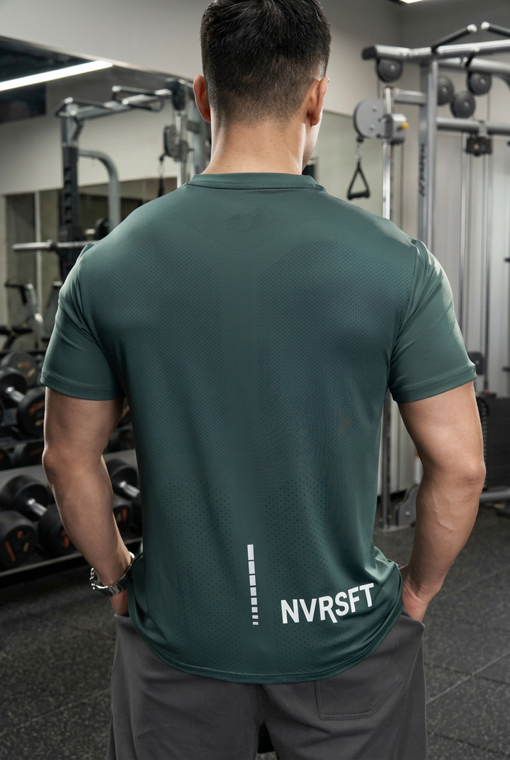 Playera Deportiva de Alta Elasticidad y Secado Rápido - NVRSFT®