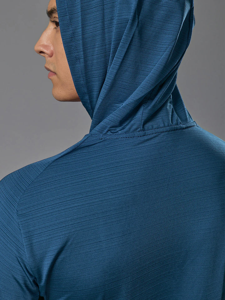 Sudadera con Capucha de Manga Larga Secado Rápido Performance - NVRSFT®