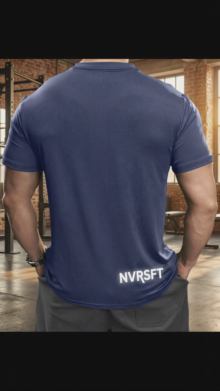 Playera Deportiva de Alta Elasticidad y Secado Rápido - NVRSFT®